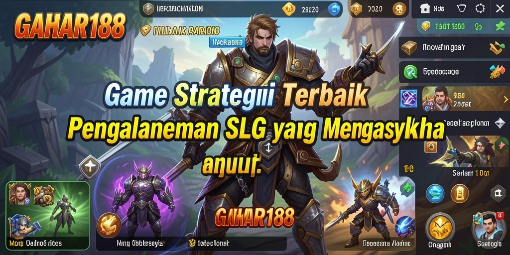 Tampilan gameplay menakjubkan dalam GAHAR188 yang siap memukau.