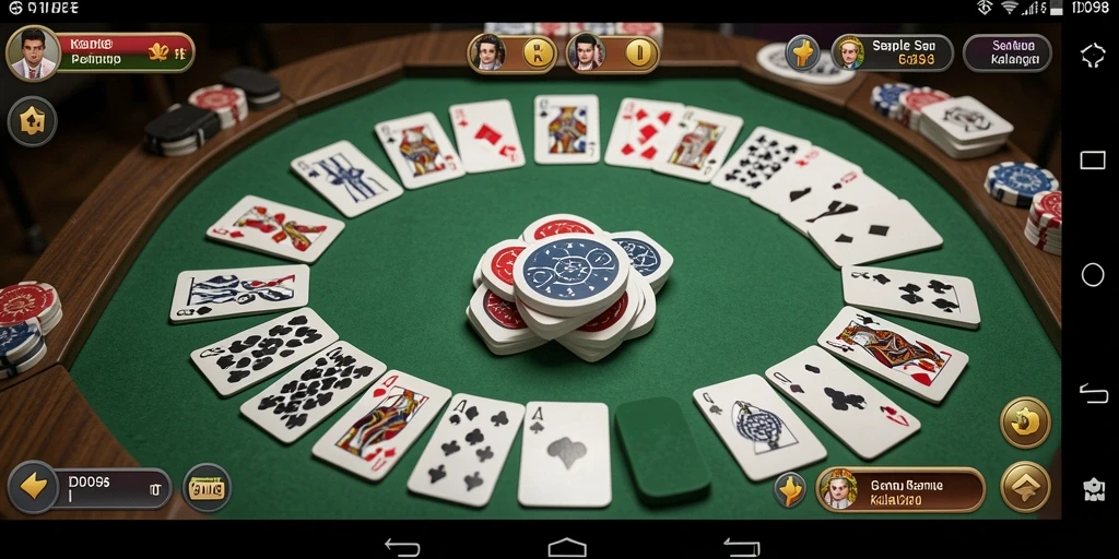 Tampilan gameplay seru dengan pemain yang berinteraksi di ID098.