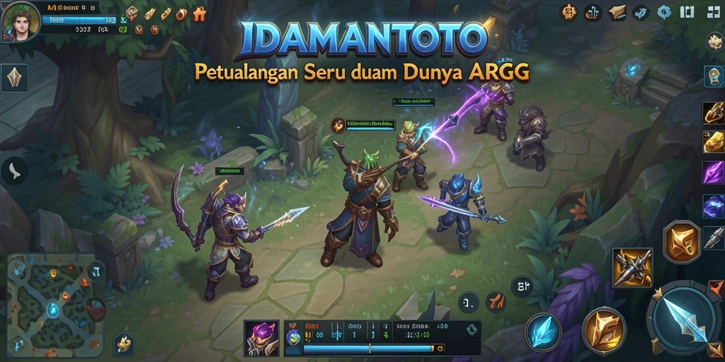 Tampilan menarik dalam <strong>IDAMANTOTO</strong> saat pemain bertarung dalam mode ARPG.