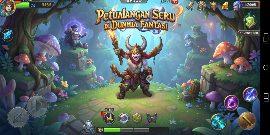 Tampilan gameplay ME355 yang penuh aksi dan petualangan.