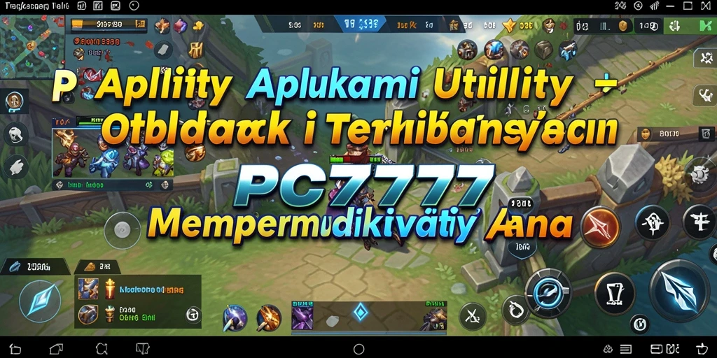 Tampilan antarmuka PC777 yang intuitif dan menarik.