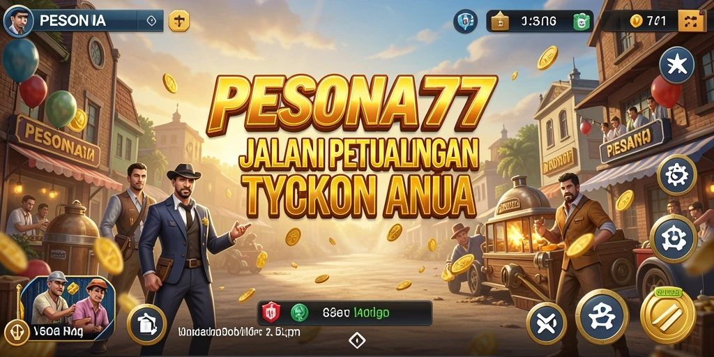 Tampilan menarik dari gameplay PESONA77 yang menunjukkan keseruan bermain Tycoon.