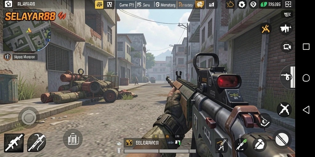 Tangkapan layar gameplay menyajikan aksi seru dalam SELAYAR88.